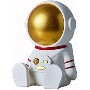 spaarpot Astronaut Piggy Bank, Gepersonaliseerde Coin Bank, Currency Bank, The Best Holiday Gift Van De Verjaardag, Home Decorations For Children spaarvarken (Color : B gold)