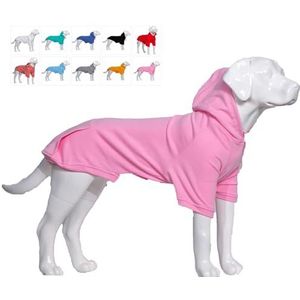 Lovelonglong Huisdier Kleding Teckel Hond Kleding Jas Hoodies Winter Herfst Sweatshirt Voor Teckel Honden 10 Kleuren 100% Katoen 2018 Nieuw (D-L, Roze)