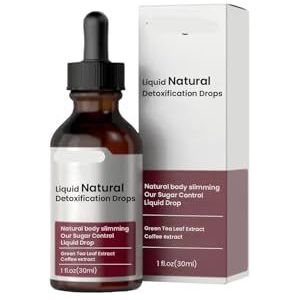 Natuurlijke Afslankdruppels - Helpt Bij Gewichtsbeheersing En Ontgifting, Ondersteunt De Vetstofwisseling, Eenvoudig Sublinguaal Te Gebruiken(1PCS)