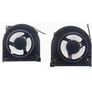 CPU GPU Fan for LENOVO LOQ 15IAX9I 15IAX9 15IRX9 5H40S21000 Laptop(Set)