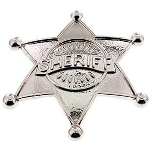 Zac's Alter Ego Fancy Jurk Glanzend Sheriff Badge