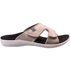 Spenco Dames Kholo Camo Slide Sandaal, Crème, 3 UK