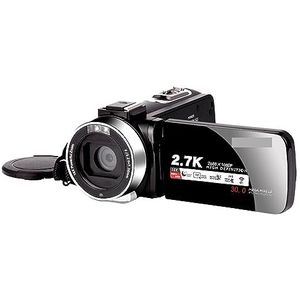 Digitale Camera For Video-opname WIFI Outdoor Nachtzicht IR Vlog Camcorder Draaien Touchscreen Selfie Recorder Fotografisch HD camera (Color : 64G SD Card, Size : Set 1)