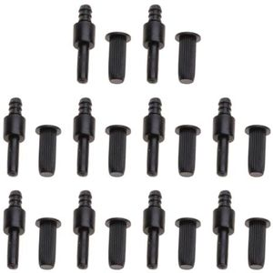 10 Pairs Luidspreker Gespen ABS Plastic Speaker Grill Peg Socket Bevestigingsmiddelen
