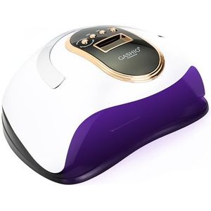 GASHIO® UV-lamp voor gelnagels, uv-ledlamp voor gelnagels, led-nagellamp, nageldroger, led, nagellamp met timer en sensor, nageldroger voor alle nagellakken, 168 W, dual