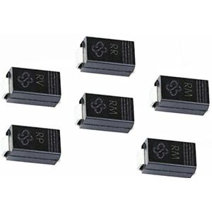 GGQROTTQ 50 Stks SMD TVS Diode SMAJ5.0A SMAJ6.0A SMAJ6.5A SMAJ6.8A SMAJ7.0A SMAJ7.5CA SMAJ8.0CA SMAJ8.5CA SMAJ9.0CA SMAJ10CA 400W 5A SMA (SMAJ10CA)