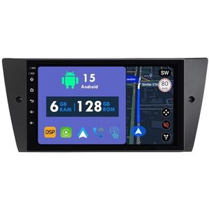RoverOne Autoradio GPS voor BMW 3 Series E90 E91 E92 E93 2005-2013 Carplay Android Auto Stereo Hoofdeenheid Bluetooth WiFi Radio Speler Sat Navigatie