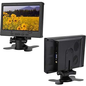 TFT LCD Display 100-240V LED Backlight Compact Display 7inch Monitor voor (EU-stekker)
