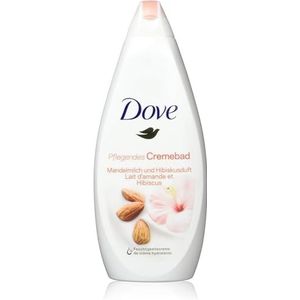 Dove Rijk crèmebad, pure verwenning, amandelmelk en hibiscusgeur, verpakking van 3 (3 x 750 ml)
