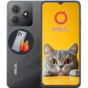 OSCAL Flat 2C - Mobiele Telefoon - Android 14 - 6GB RAM - 64GB ROM - Dual SIM - 6,56 inch HD+