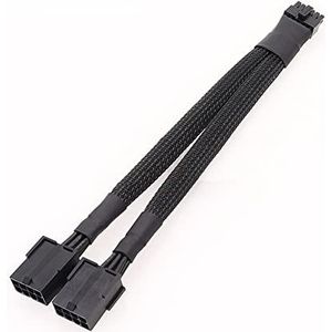 Fxndknjks Videokaart12VHPWR PCIe 5.0 12 Speld aan Dubbele GPU PCIE 8-Pin Kabel voor RTX30 Reeks 3070 3080 RTX3090 Openbare Videokaart