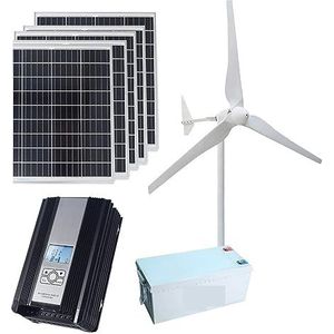 5KW 48V 96V Off Grid/On Grid Solar En Wind Power System Windturbine Generator Omvormer Lading Brede Toepassingen(5KW Hybrid System)