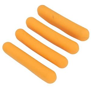 Kruk Onderarm Kussen, Voorkomen Uitglijden Kruk Onderarm Pads Gestructureerde Oppervlakken 4 Stuks voor Dagelijks Gebruik (Oranje)