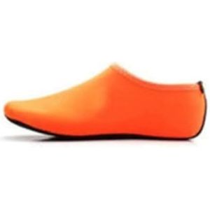 Duikvinnen Unisex schoenen Comfortabele outdoor duiksokken Strandspel Surfschoenen Sportaccessoires (Color : Orange, Size : Sliver)
