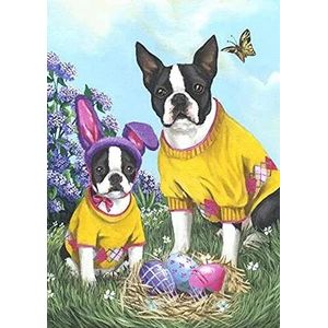 Honden Terriër Kleurrijke Eieren 500 Delen Puzzel Artistiek Moeilijk Puzzel Vrienden Educatieve Spellen Liefhebbers