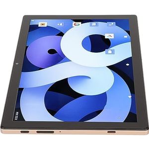 BROLEO Tablet, resolutie 2560 x 1600, smart-tablet, 12 GB RAM, 512 GB ROM, 8 kernen, 25,1 inch (25,1 cm) voor videoleren (goud)