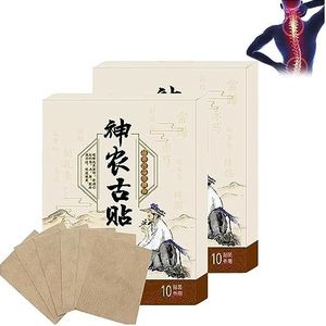 Ancient Remedies Health Patch Schouder- en Taille Stickers, Lumbale Relief Patch, Natuurlijke Ingrediënten Snel Gerichte Verlichting Pijn Patch, Effectief Verlicht Ongemak bij De Patch (2 BOX)