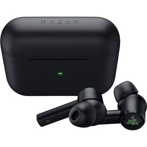 Razer Hammerhead True Wireless Pro - met ANC (Geavanceerde Hybride Actieve Ruisonderdrukking, Verbinding met Lage Latentie 60 ms), Zwart