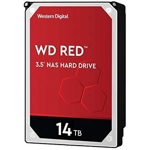 WD Red 14TB 3.5 Zoll NAS Interne Festplatte - 5400 RPM Class, SATA 6 Gb/s, CMR, 512MB Cache - WD140EFFX
