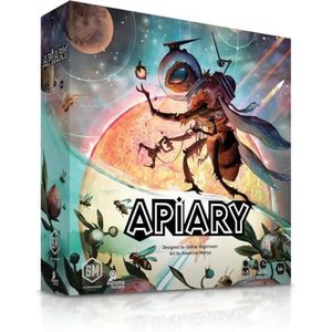 Stonemaier Games: Apiary - basisspel, bordstrategiespel, bijenkorfbouwspel, hyperintelligente bijen in de ruimte, vanaf 14 jaar, 1-5 spelers, 60-90 minuten