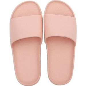 Sandalen, Lichtgewicht EVA-pantoffels for dames - Zomerse binnenbadkamer-huissandalen Slippers voor dames(Pink,39 EU)