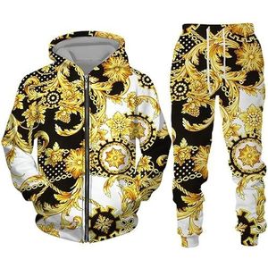 Heren joggingpakken sets, heren trainingspakken, mannen trainingspakken sets, hoodie set voor mannen (heren 8, XL)