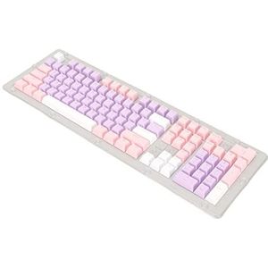 Aangepaste keycaps, ergonomisch ontwerp 108 toetsen TwoColor Injection Molding Toetsenbord Keycaps voor 87-Key Keyboard (#1)