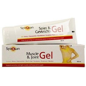 Spirosan Muscle & Joint Gel verzorging tegen pijn, 100 ml