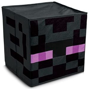 Enderman Block Head Officiële Minecraft accessoires voor kinderkostuum, masker, eenheidsmaat (14+)