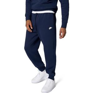 Nike - Sportswear Club Fleece - Joggingbroek - Donkerblauw - Wit