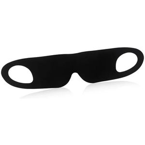Slaapoogmasker, lichtblokkerend, draagbaar, dun oogmasker voor reizen, slapen, blinddoek met oorhanger, uniseks ooglapje