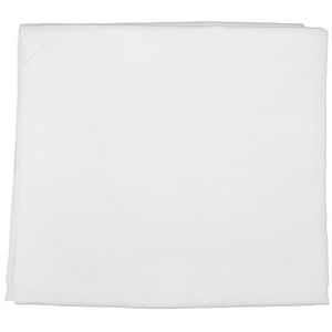 Virtueel Achtergrondscherm, Polyester Katoen Polyester Opvouwbare Achtergrond voor Thuis (Wit)