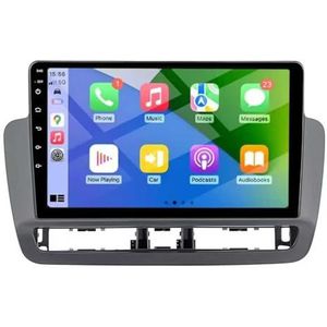 Android autoradio met mediaspeler en 9 inch touchscreen voor Seat Ibiza 6j 2012-2015 autoradio met Bluetooth, navigatie en multimedia (8 Core WiFi + 4G 8G + 256G)