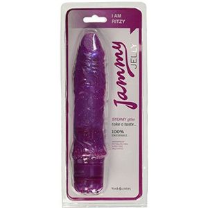 Toyz4Lovers Vibrator Jammy Jelly Steamy Glitter Paars