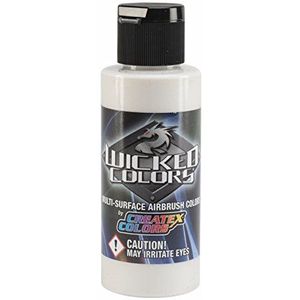 Createx Wicked W301 Pearl White 60ml. Airbrush kleur
