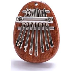 Kalimba 8-Key Mini Kalimba Prachtig piano-instrument Professionele duimpiano Vinger Draagbare marimba Muziekaccessoire Chromatisch schattig instrument