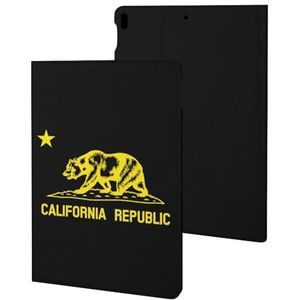 California Republic Bear Case Compatibel Voor ipad Pro/ipad Air3 (10.5 inch) Slim Case Cover Beschermende Tablet Cases Stand Cover