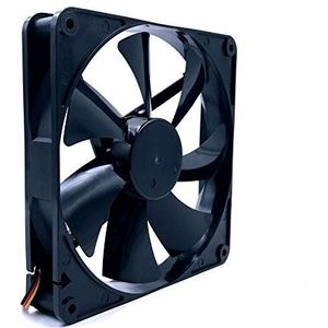 14cm axiale ventilator DF1402512SEDN 140mm x 25mm voor DC 12V 0.06A glijlagerkoelventilator voor pc-behuizingen en servers, 1050RPM