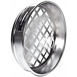 Testzeven Labzeven, Laboratoriumstandaard vierkante zeef met gat van 20 cm for grind en steen. Opening 0,075-90 mm.(26.5 mm)
