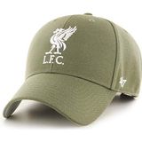 47 Brand EPL FC Liverpool Cap EPL-MVP04WBV-SW, herenpet met een vizier, groen, eenheidsmaat EU, Groen