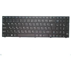 Laptoptoetsenbord voor MEDION voor ERAZER P7652 MD61148 MD61102 MD61200 MSN30025076 30024925 30024638 30023619 met frame België BE(Hungary HU)