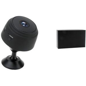 1080p WiFi Mini-camera, thuis P2p Camera WiFi, Night Vision Wireless Surveillance Camera, Remote Monitor Telefoon-app Videorecorder(Grey)