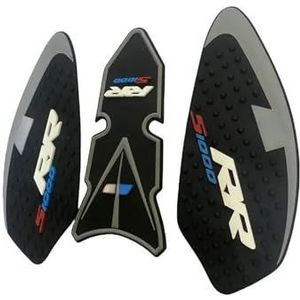 Motorfiets Brandstoftank Decals Side Anti Slip Bescherming Pad Knie Grip Stickers Accessoires Voor Bmw S1000RR HP4 2019-2023 (Maat : 1)