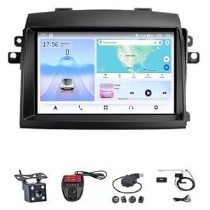 Android 13 Multimedia Speler Auto Radio GPS Navigatie Draadloze Carplay Auto Plug En Play Voor Toyota Sienna 2 II XL20 2003-2010(WIFI 1G+16G)