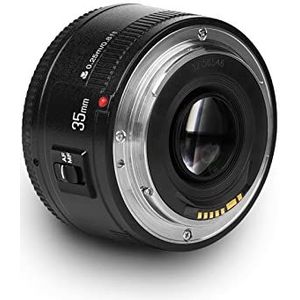Yongnuo YN35MM Canon – lens voor reflexcamera (f/2.0 AF/MF), zwart
