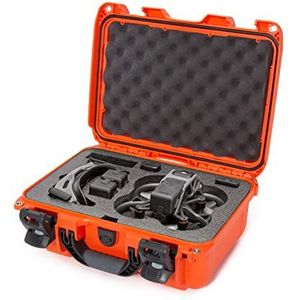 Nanuk 915 waterdichte harde hoes met schuiminzet voor DJI Avata FPV-eenheid, bril en controller - oranje