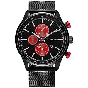 CURREN Heren Quartz Horloges Mode Casual Full Steel Sport Horloges Mannen Zakelijke Horloge