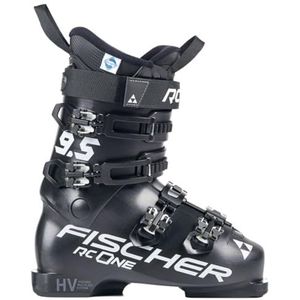 Fischer Skischoenen voor dames, alpine skischoenen, alpine skilaarzen, alpinelaarzen voor vrouwen, RC One 9,5 - MP24,5 EU38 2/3 - Flex 95 - GripWalk - Allmountain - voor beginners en gevorderde