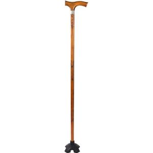wandelstok， Hoogwaardige gebogen wandelstok for mannen en vrouwen, Omic antislip, handgepolijst(B,85Cm(Use Height 156 165Cm))