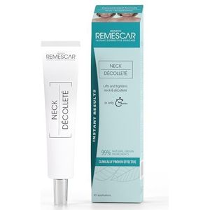 Remescar Hals & Decolleté 40 ml - Anti Aging Crème voor vrouwen - Vermindert Rimpels aan Hals en Decolleté - Gezichtsverzorging effectief in slechts 5 minuten